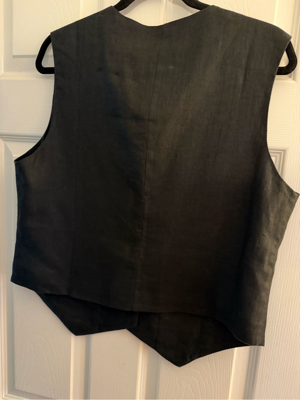Quince Black Women's Button-Front Vest - Picture 5 of 5
